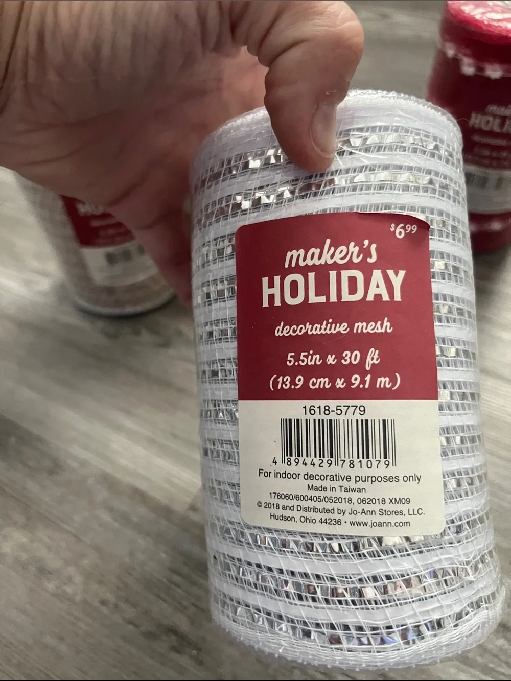 Bundle of Decorative Mesh rolls